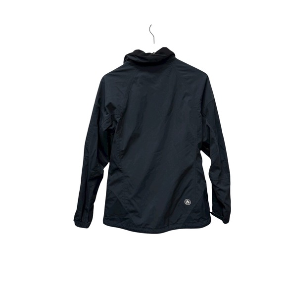 Marmot Membrain Black Full Zip Waterproof Rain Jacket Women's Medium Hiking - Picture 9 of 9